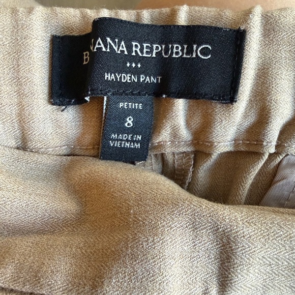 Banana Republic Women's Tan Trousers - Picture 3 of 3
